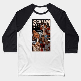 Scream Baseball T-Shirt